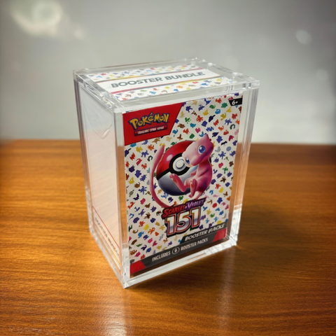 Premium Acrylic Case for Booster Bundle – UV Protection | Magnetic