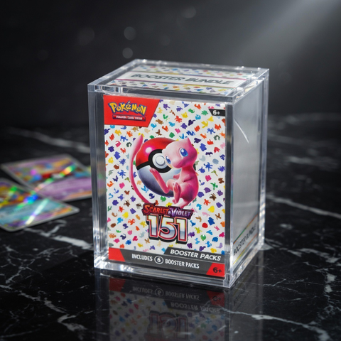 Premium Acrylic Case for Booster Bundle – UV Protection | Magnetic