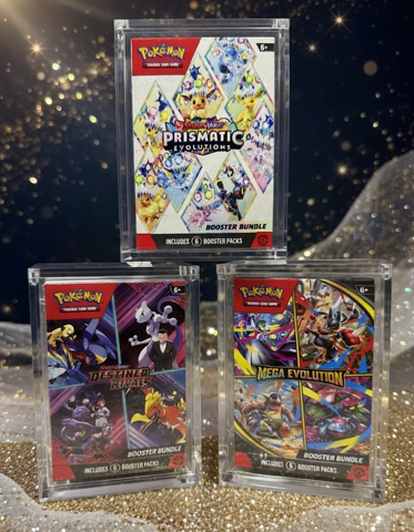 Premium Acrylic Case for Booster Bundle – UV Protection | Magnetic