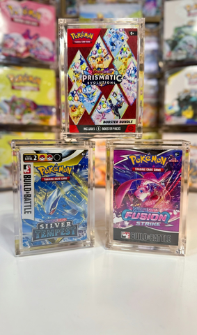 Premium Acrylic Case for Booster Bundle – UV Protection | Magnetic