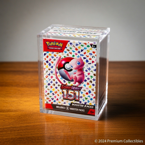 Premium Acrylic Case for Booster Bundle – UV Protection | Magnetic