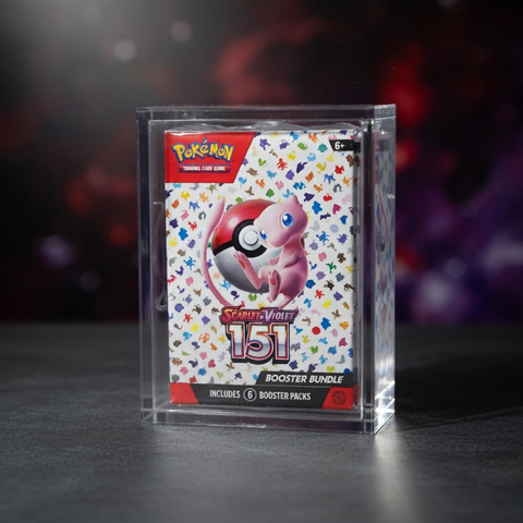 Premium Acrylic Case for Booster Bundle – UV Protection | Magnetic