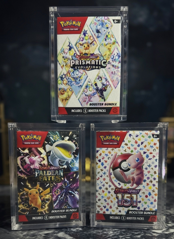 Premium Acrylic Case for Booster Bundle – UV Protection | Magnetic