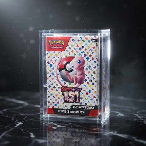 Premium Acrylic Case for Booster Bundle – UV Protection | Magnetic
