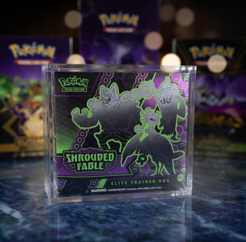 Premium Acrylic Case for Elite Trainer Box – UV Protection | Magnetic Closure | 8MM Thick