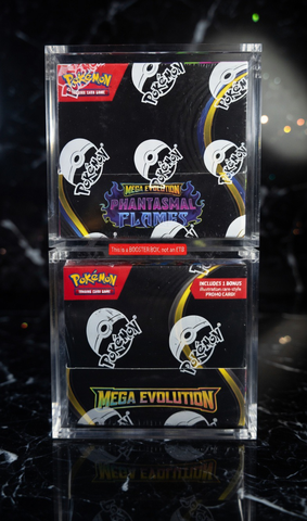 Premium Acrylic Case for Booster Box – UV Protection | Magnetic Closure | 8MM Thick