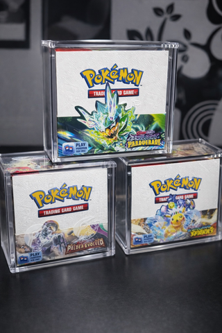 Premium Acrylic Case for Booster Box – UV Protection | Magnetic Closure | 8MM Thick