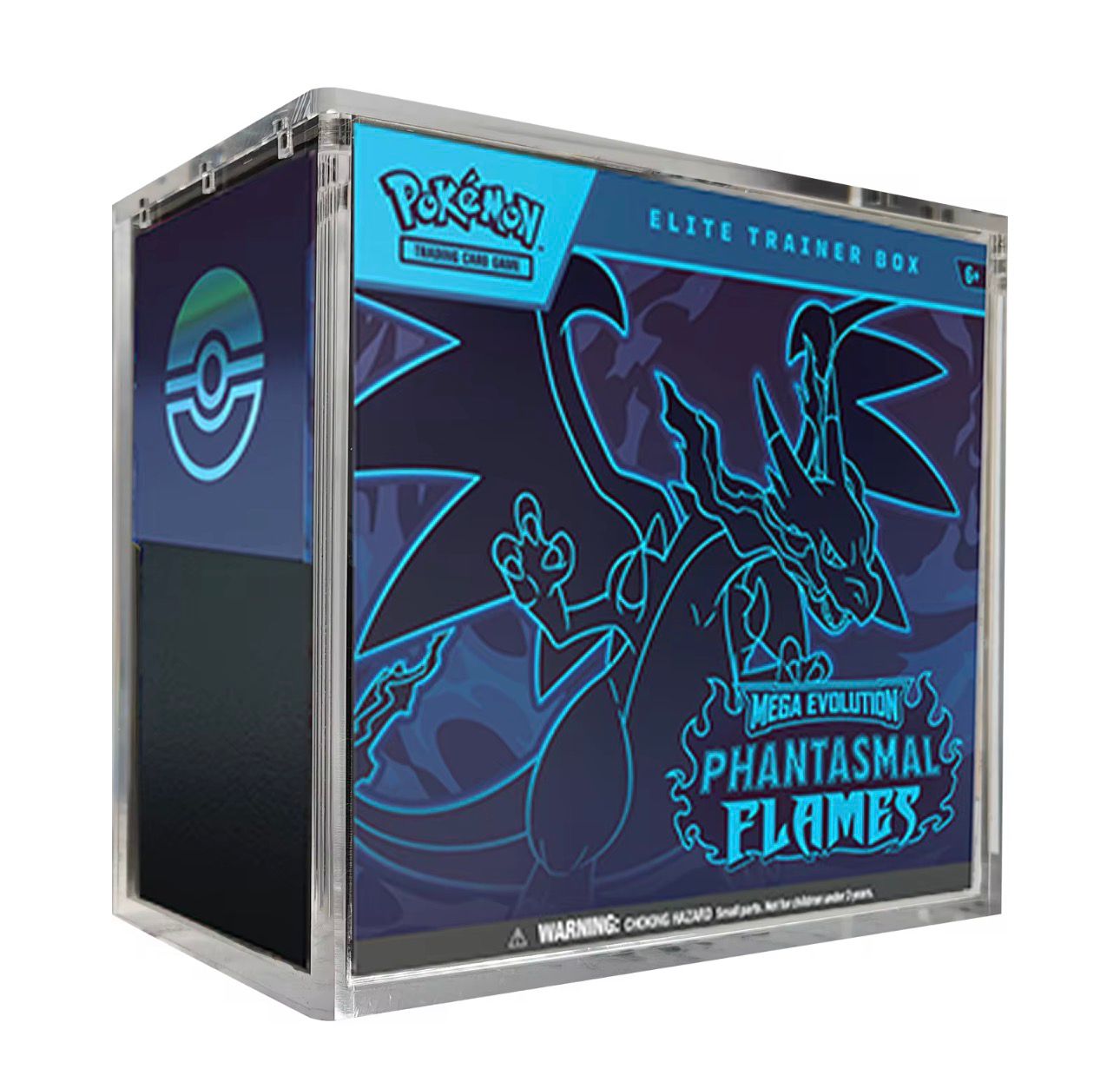 Premium Acrylic Case for Elite Trainer Box – UV Protection | Magnetic Closure | 8MM Thick