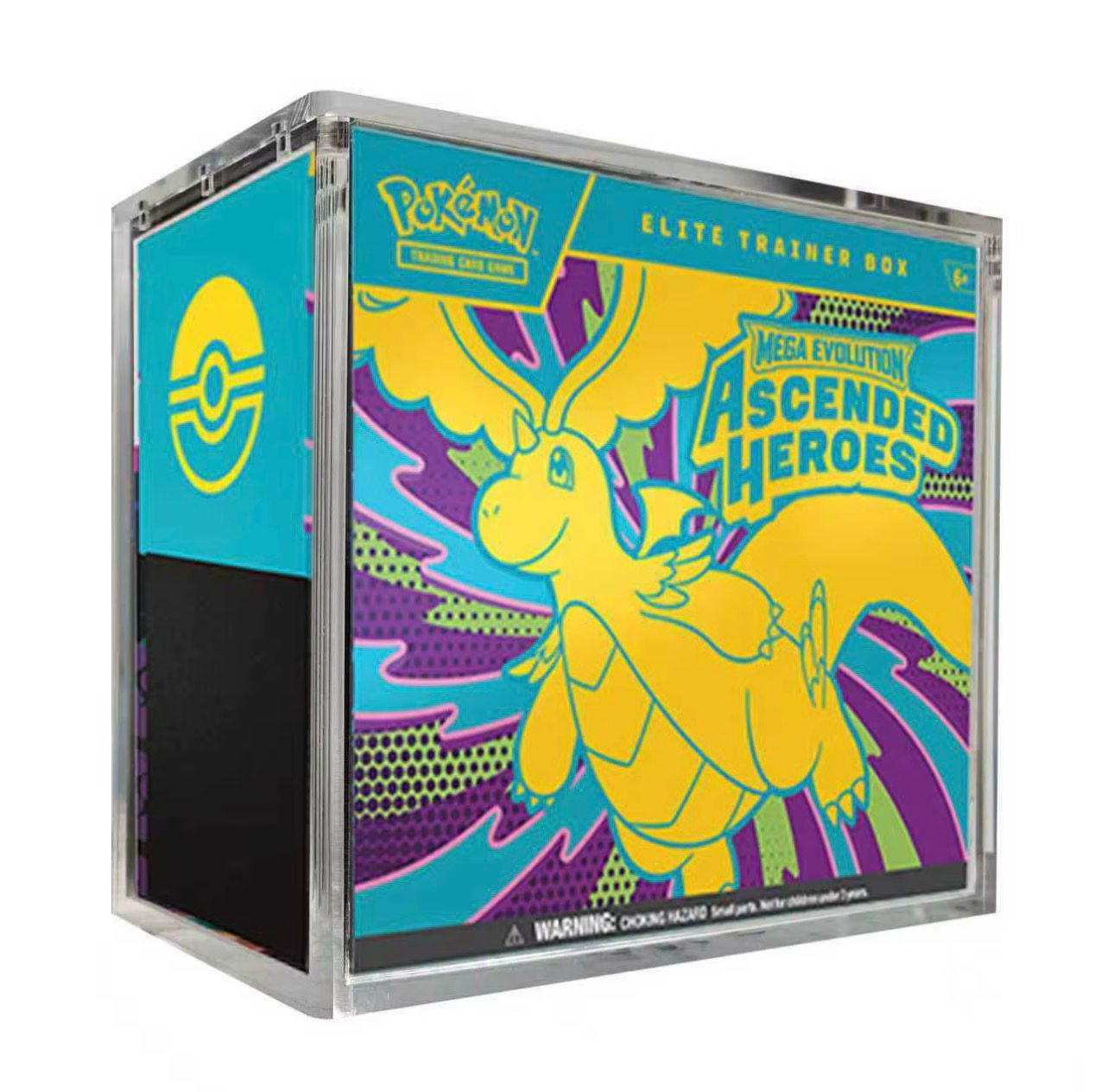 Premium Acrylic Case for Elite Trainer Box – UV Protection | Magnetic Closure | 8MM Thick