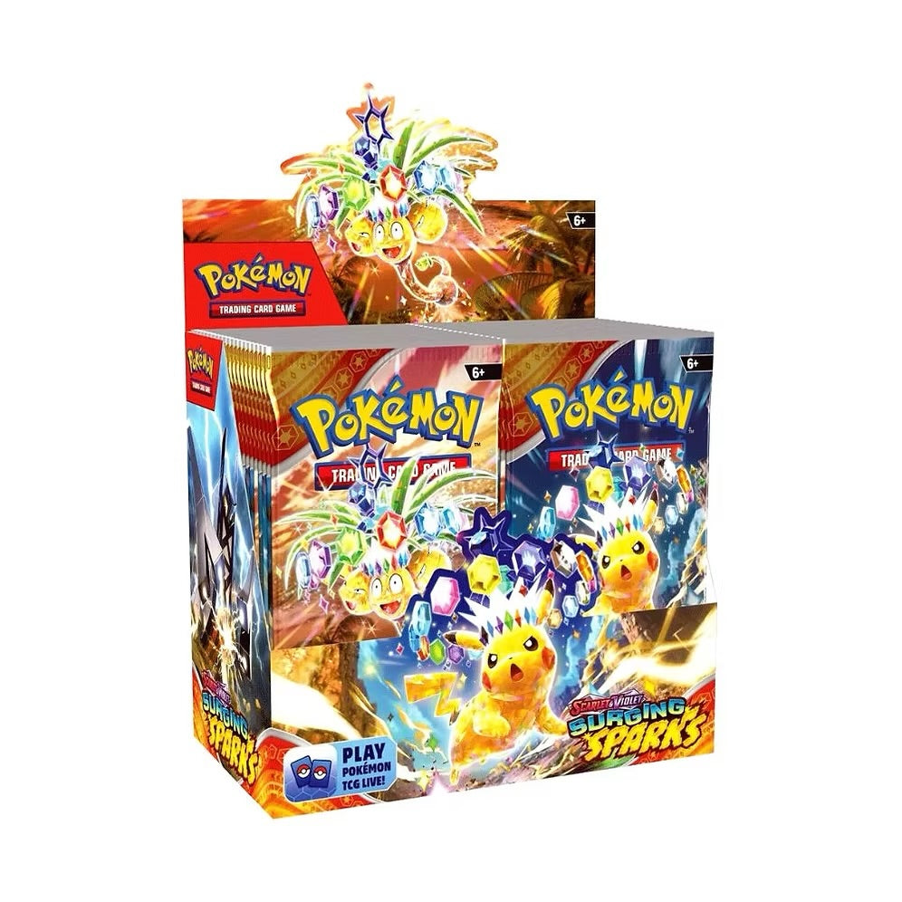 Pokémon : Écarlate et Violet – Étincelles Éclatantes – Boîte de Boosters