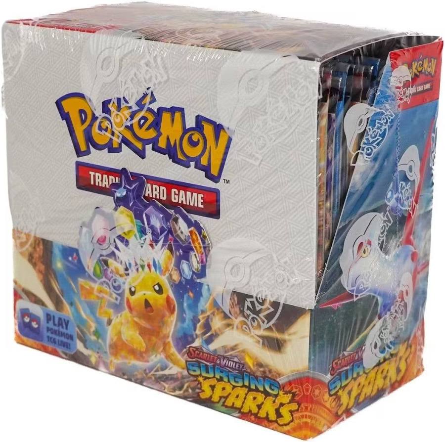 Pokémon : Écarlate et Violet – Étincelles Éclatantes – Boîte de Boosters